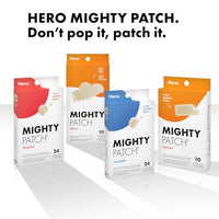 Mighty Patch Surface from Hero Cosmetics - Medical-grade Hydrocolloid Pimple Patch, Designed for your body, not just your face, Bigger patch for larger blemish areas (10 Count)