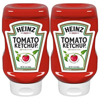 Heinz, Tomato Ketchup, 14oz Squeeze Bottle (Pack of 2)