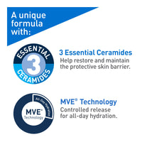 CeraVe Daily Moisturizing Lotion | Body Lotion for Women and Men + Face Moisturizer + Hand Cream with Hyaluronic Acid. For Dry Skin & Sensitive Skin, Fragrance-Free, Verified Product by CeraVe, 473 mL