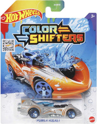 Hot Wheels Color Shifters Toy Car in 1:64 Scale, Repeat Color Change in Icy Cold or Very Warm Water (Styles May Vary)